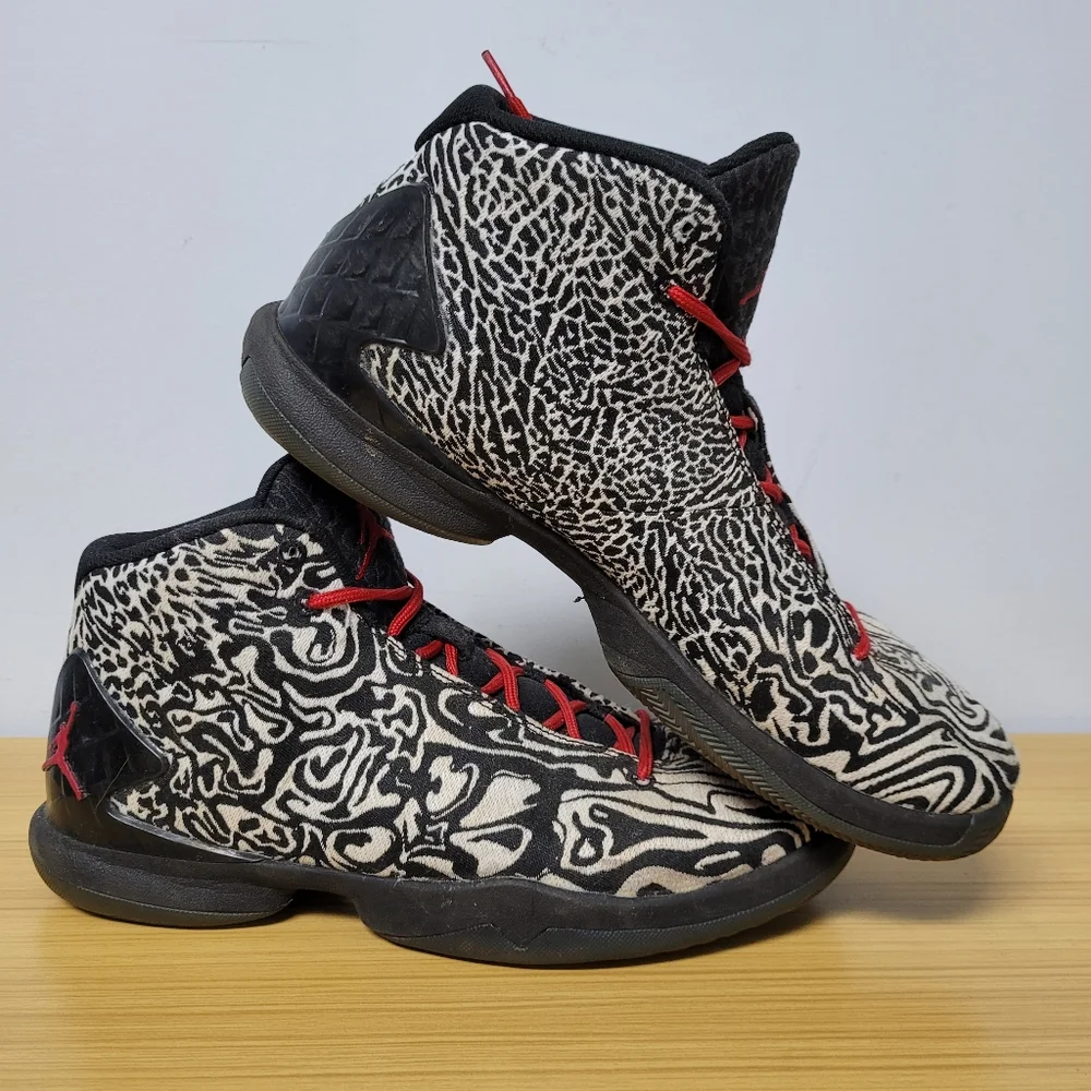 Nike Air Jordan‎ Superfly 4 Mens 11 JCRD White Black Red Size 812870-101 Shoes